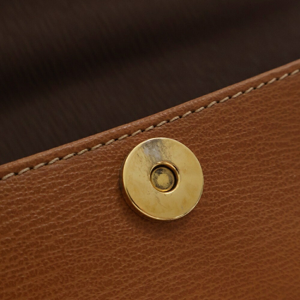 Loewe Velzquez Twist Handle Handbag Bag Beige Leather Brown - Picture 6 of 6